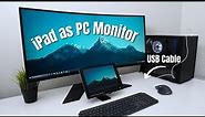 Use Your iPad as a Second PC Monitor with a USB Cable