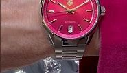 36mm Tag Heuer Carrera - Pink Dial