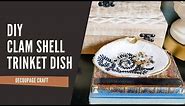 Coastal Clam Shell DIY Trinket Dish - DIY beach craft