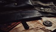 Leather Long Wallet - Free PDF Pattern - Black Flag Leather Goods