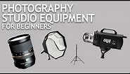 Photography Studio Equipment for Beginners