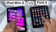 iPad Mini 6 vs Galaxy Fold 4 - SPEED TEST