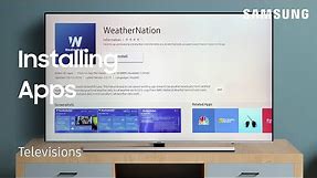 Install Apps from Smart Hub on your TV | Samsung US