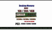 Product Review 2GB DDR2 800MHz RAM 4GB 2Rx8 PC2-6400U 240p UDIMM 1GB DDR2-667MHz 2G PC2 5300 NON EC