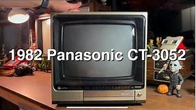 1982 Panasonic CT-3052 CRT TV