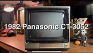 1982 Panasonic CT-3052 CRT TV