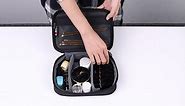 BUBM Cable Organizer Bag 3pcs Electronics Travel Organizer for Hard Drives, Cables, Phone, USB, SD Card（2 Year Warranty