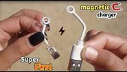 Hand Made Magnatic USB Charging cable // Digital technology with Magnat // How to make USB cable