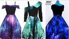 Galaxy dress design. Attractive & Impressive