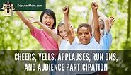 Cheers, Yells, Applauses, Run Ons, and Audience Participation: 8 Free Ideas