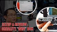 Creality WiFi Cloud Box unbox, setup guide and review (A Beginner's view)