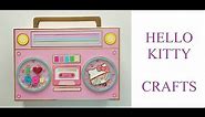 HELLO KITTY Craft Ideas | BOOMBOX Craft