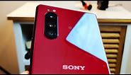 Sony Xperia 5 RED Unboxing in 1 Minute