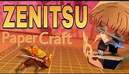 Zenitsu Agatsuma • PaperCraft • Demon Slayer