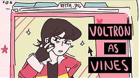 voltron as vines but it's an animatic