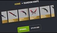 FARMSKINS GUARANTEED KNIFE CASES (HONEST OPENING #4)