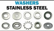 The Many Varieties of Stainless Steel Washers | Fasteners 101