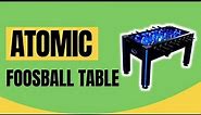 Atomic Azure LED Light Up Foosball Table