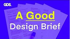 What Makes A Good Design Brief? (Ep 2/4) | Free Example | Design Insights