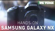 Samsung Galaxy NX Android camera first look