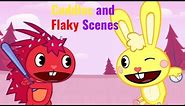Happy Tree Friends: Cuddles and Flaky Scenes