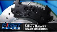 Unleash Your Braking Potential! Drilled and Slotted Rotors Explained