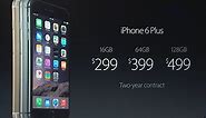 iPhone 6 Prices, Release Dates Announced