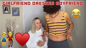 Girlfriend Dresses Boyfriend (4 Outfits)