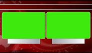 Free HD green screen Double window News Animation for Multipurpose Graphic use