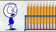 Pencilmate Can't Remember his Password! -in- PENCILMATRIX - Pencilmation Cartoons