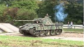 Panzer Panther im Gelände German Tank in Motion 2009 Trier