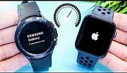 Samsung Galaxy Watch 4 Vs Apple Watch Series 6 !! Which One Should You Get??
