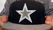Dallas Cowboys TONAL-CHOICE Black Fitted Hat by New Era