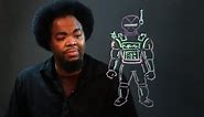 How to Draw a Futuristic Robot