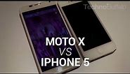 Moto X vs. iPhone 5 Comparison