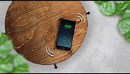 How to Build a Wireless Phone Charging Table (Ikea Hack)