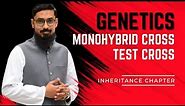 Monohybrid Cross | Test Cross | Genetics Session 2