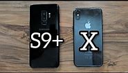 Samsung Galaxy S9+ vs iPhone X in 2023