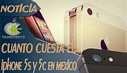 Cuanto Cuesta El Iphone 5S y 5C En Mexico 2013