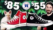 Converse All Star VS Chuck 70 (CUT IN HALF)