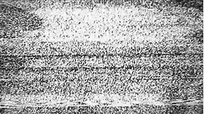 Old analog TV noise, bad signal