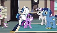 Twilight and Shinning armor Childhood memories - MLP: FiM Season 9 episode - 4 (Twilight's Seven)