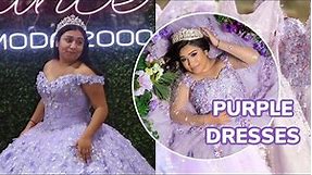Purple Tangled Inspired Quince Dress | Planning My Quince EP5