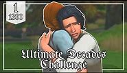 It Begins with Death | 1300 | Sims 4 Ultimate Decades Challenge Ep. 1