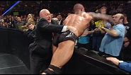 Randy Orton attacks John Cena's father in the audience: Raw, January 13, 2014