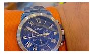 New Fossil Blue Dial Men’s Watch. | Watch Gallery