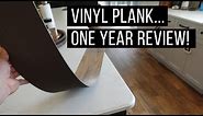 Vinyl Plank Flooring - Review After One Year in Our Home!