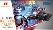 All SEGA Genesis/Mega Drive Pinball Games Compilation - Every Game (US/EU/JP/BR)