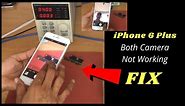 iPhone 6 Plus Both Camera Not Working Solution. Easy to Fix