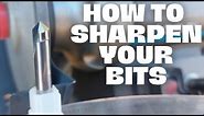 How To Sharpen Your Router Bits